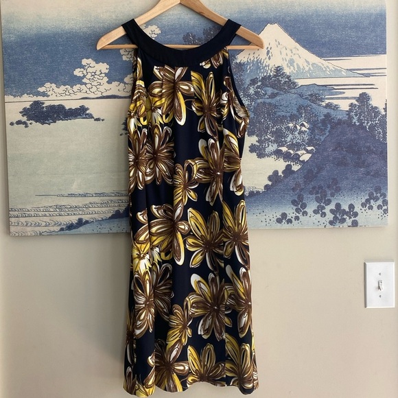 Jessica Howard Floral Tropical Sleeveless Dress Size 12 New without tag - Picture 1 of 9